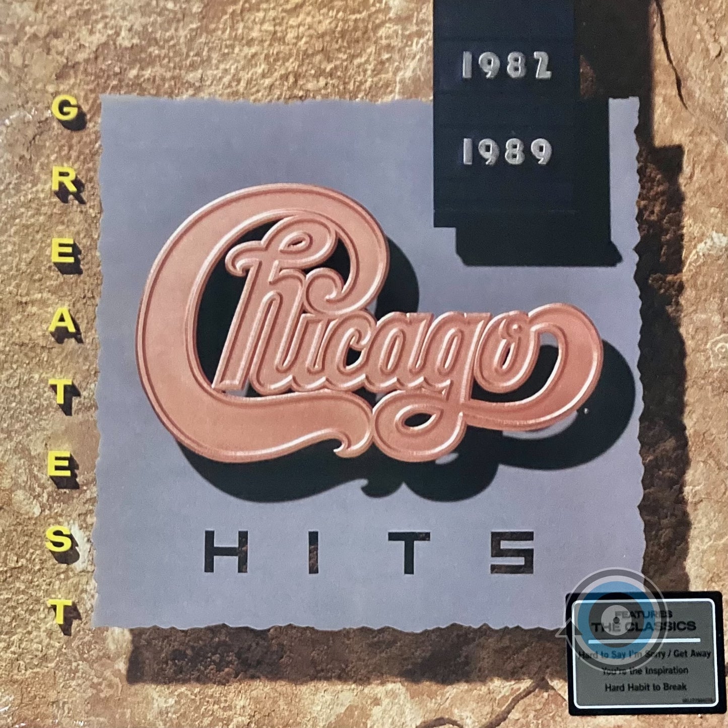 Chicago - Greatest Hits 1982-1989 LP (Sealed)