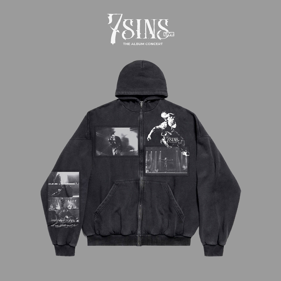 FELIP 7sins live Zip Hoodie