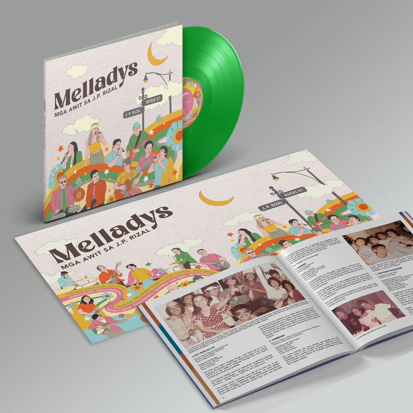 Melladys: Mga Awit Sa J.P. Rizal - Various Artists (Deluxe Edition) LP (Backspacer Records)