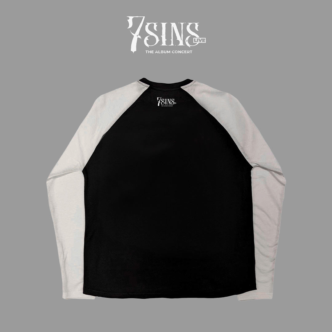 FELIP 7sins live Raglan Shirt – Backspacer Records