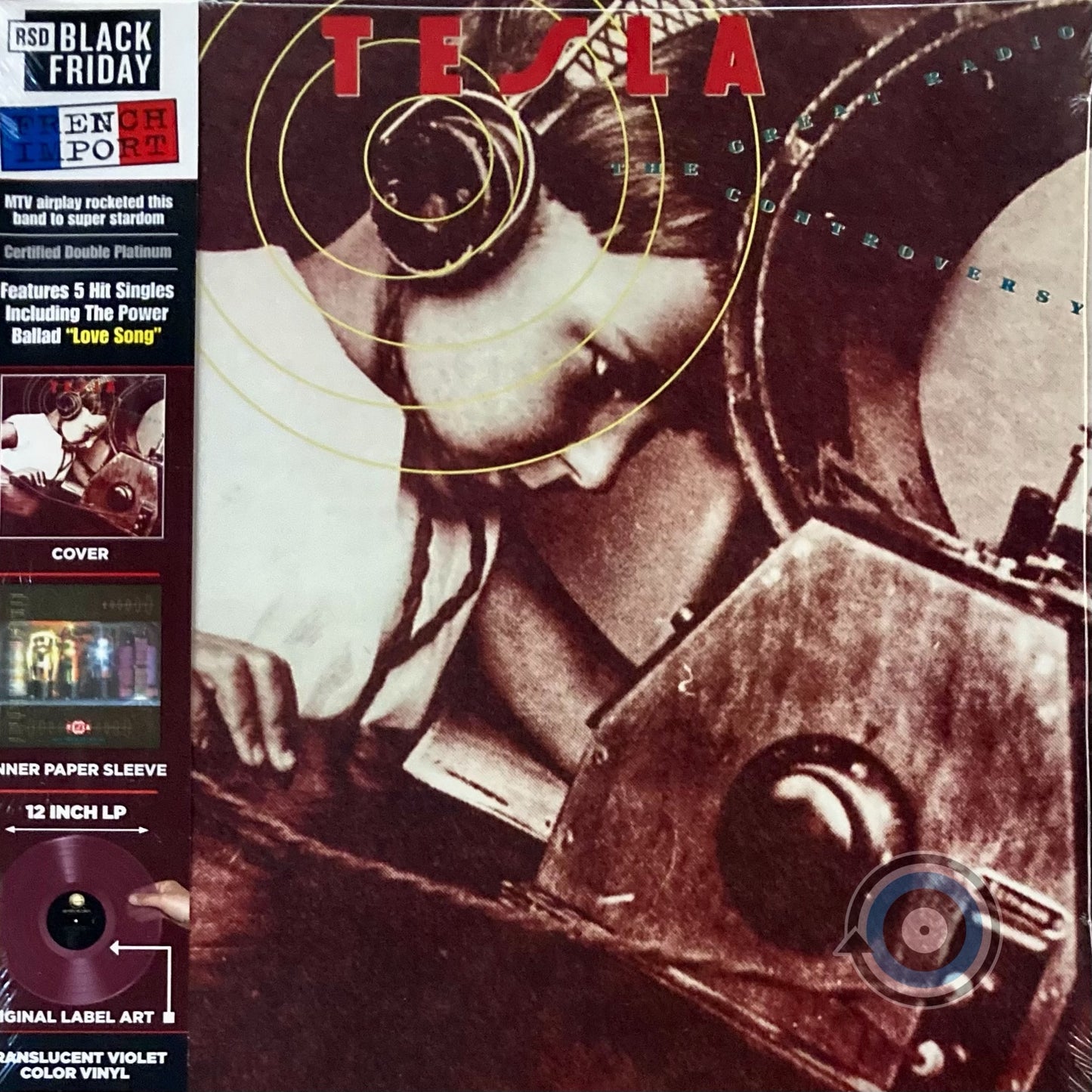 Tesla - The Great Radio Controversy (Limited Edition) LP (Sealed)