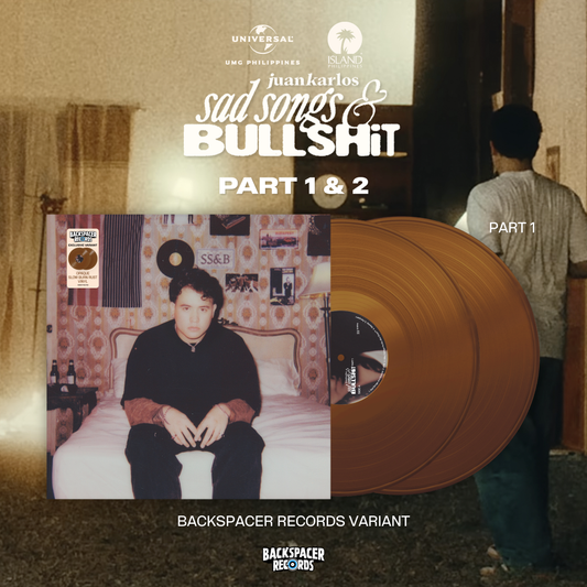 [PREORDER] juan karlos - Sad Songs & Bullshit Part 1 & 2 2-LP (Backspacer Exclusive)