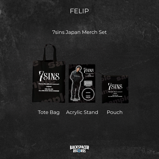 2枚セット R.O.M.E.-N-Tha Darkcide/Slippin'n FELIP - 7sins Official Merchandise – Backspacer Records