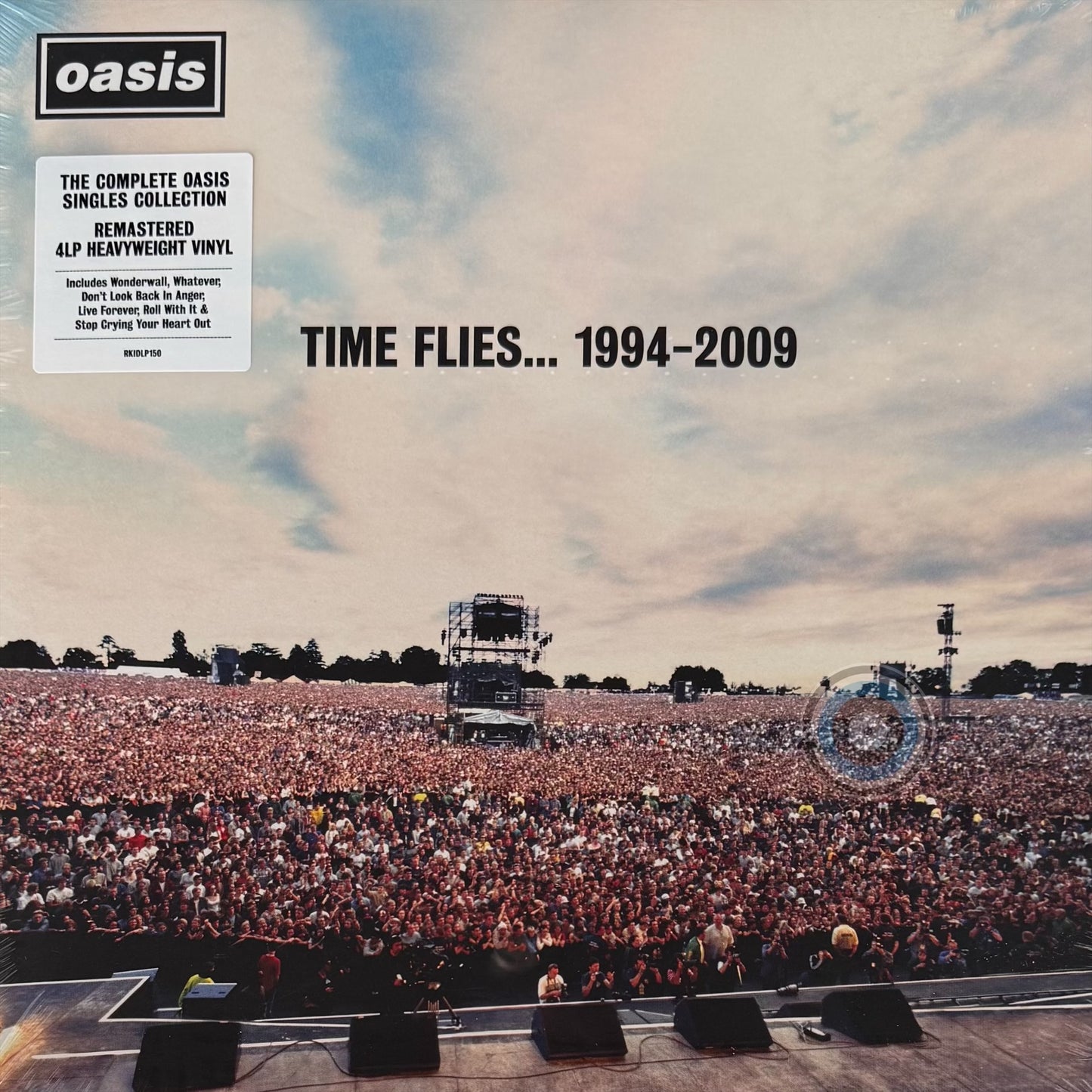Oasis – Time Flies... 1994-2009 4-LP Boxset (Sealed)