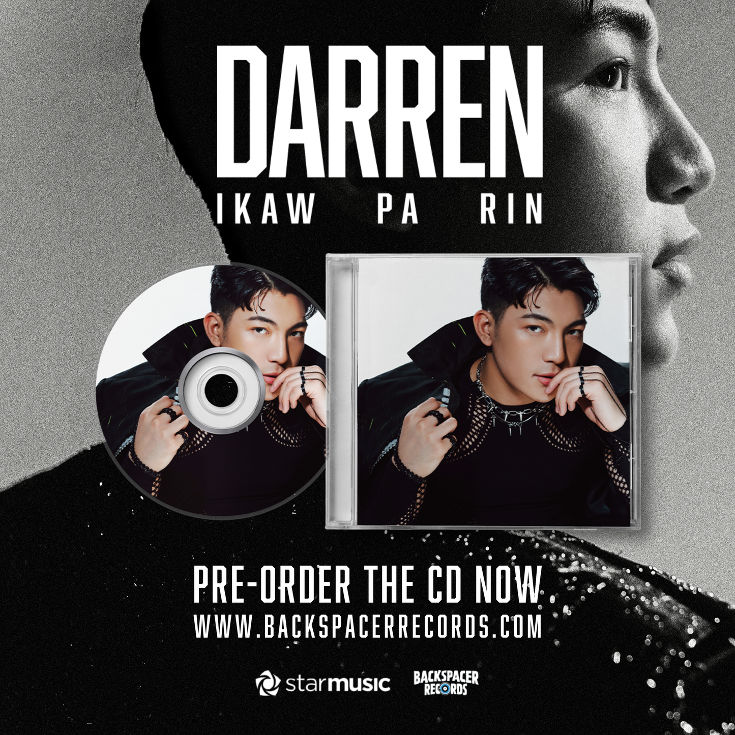 [PREORDER] Darren Espanto - Ikaw Pa Rin CD (Star Music and Backspacer Records)