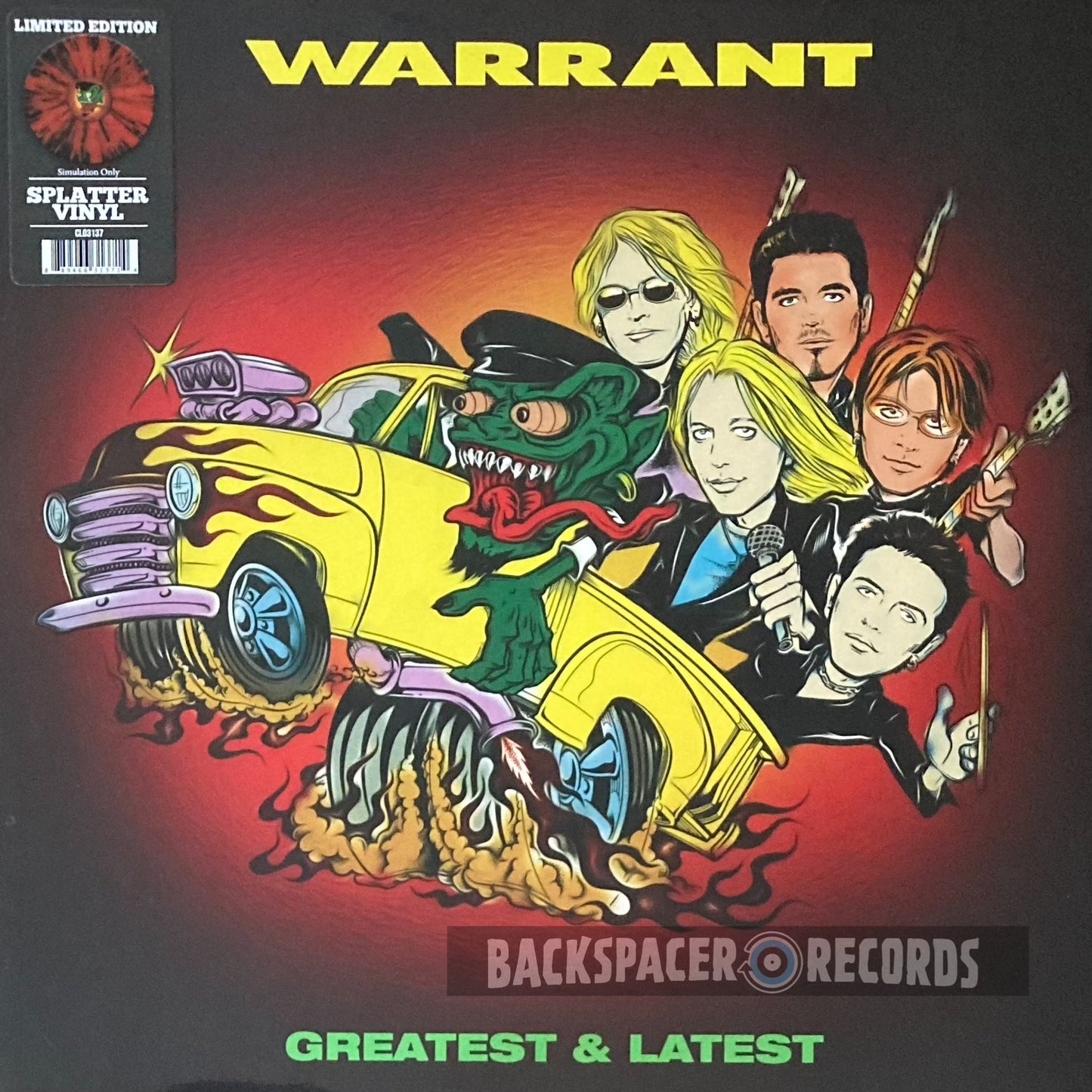 Warrant – Greatest & Latest (Limited Edition) LP (Sealed)