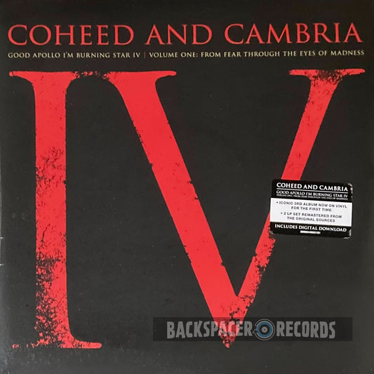 Coheed And Cambria – Good Apollo I'm Burning Star IV | Volume One: From Fear Through The Eyes Of Madness 2-LP (Sealed)