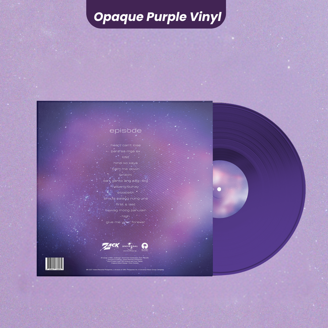 Zack Tabudlo – Episode LP (Limited Edition)
