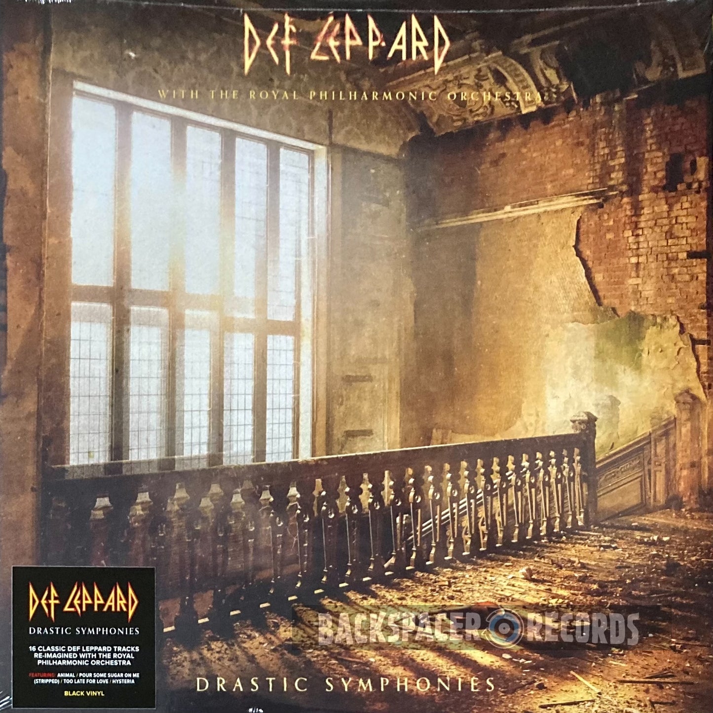 Def Leppard With The Royal Philharmonic Orchestra - Drastic Symphonies 2-LP (Sealed)