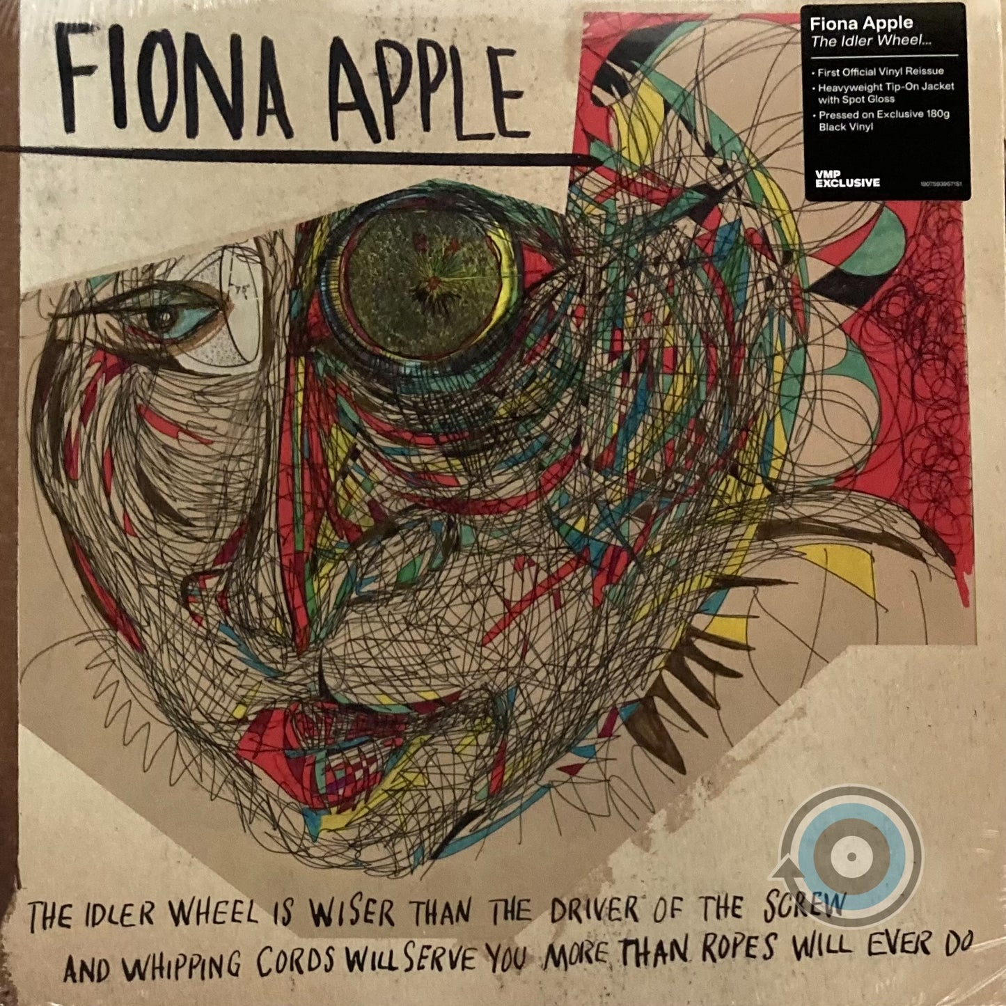 Fiona Apple - The Idler Wheel Is Wiser Than the Driver of the Screw and Whipping Cords Will Serve You More Than Ropes Will Ever Do LP (VMP Exclusive)