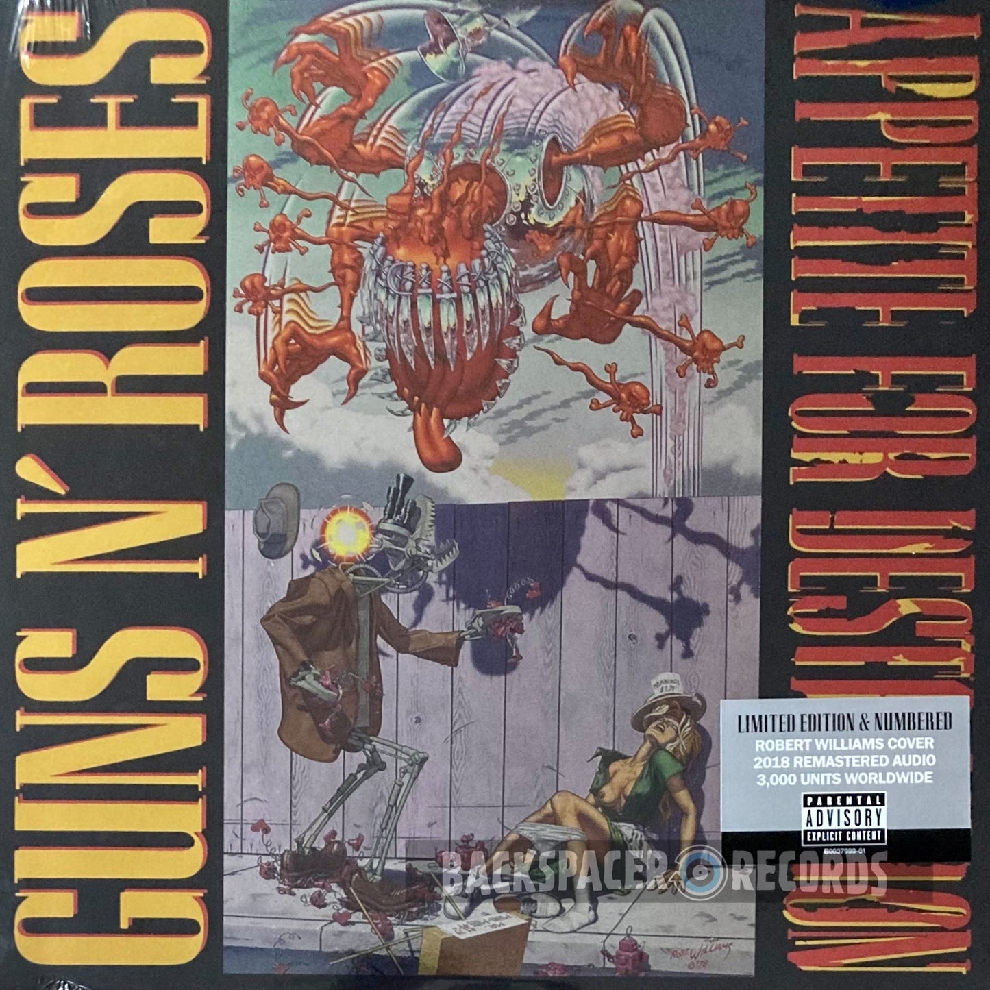Guns N' Roses – Appetite For Destruction (Limited Edition) LP (Sealed)