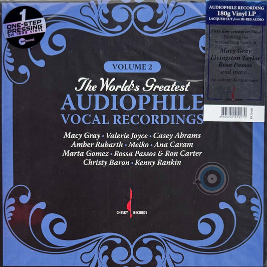 The World's Greatest Audiophile Vocal Recordings Vol 2 - Various Artists LP (Limited Edition)