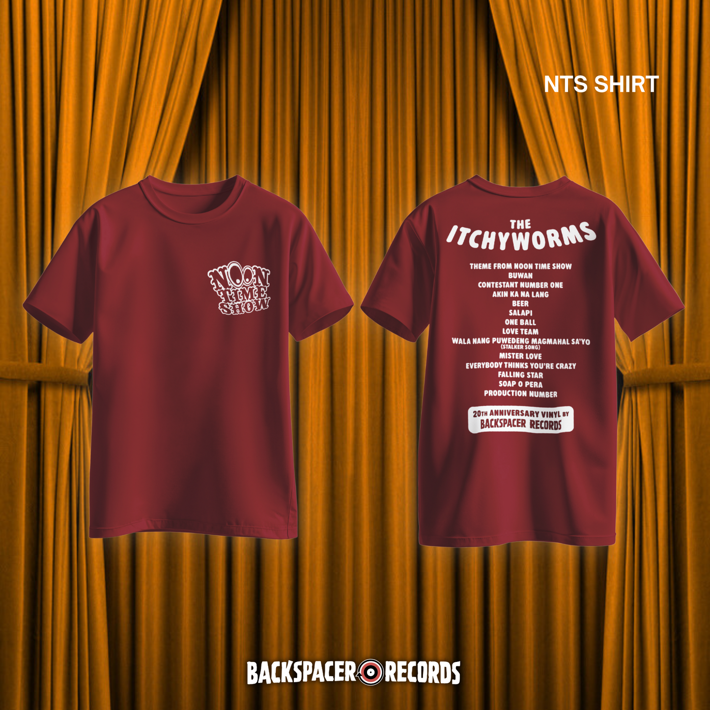 The Itchyworms - Noon Time Show 20th Anniversary Shirt