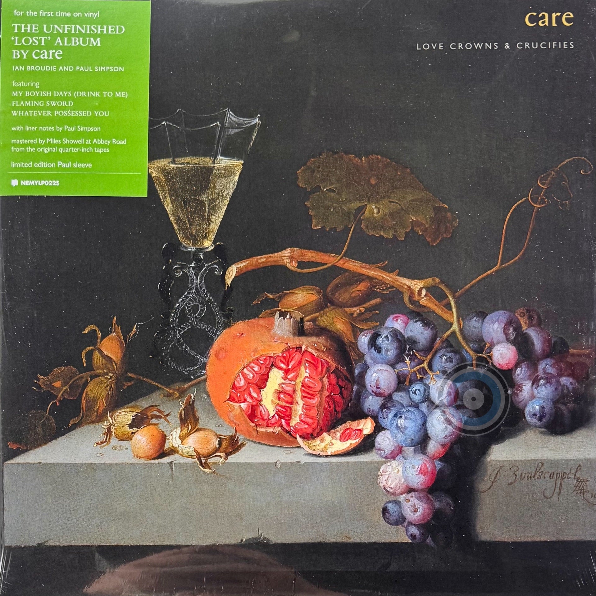 Care - Love Crowns & Crucifies 2-LP (Paul Sleeve) – Backspacer Records
