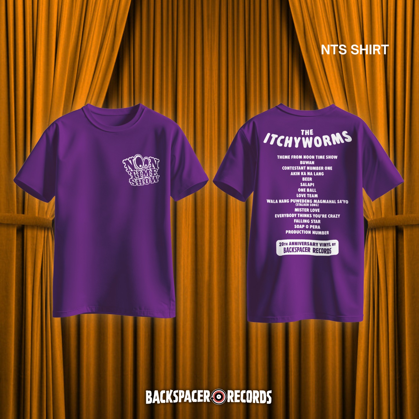 The Itchyworms - Noon Time Show 20th Anniversary Shirt