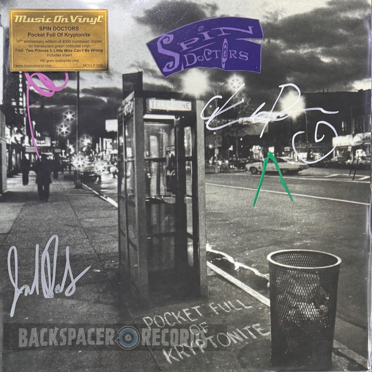 Spin Doctors - Pocket Full Of Kryptonite LP (SIGNED)