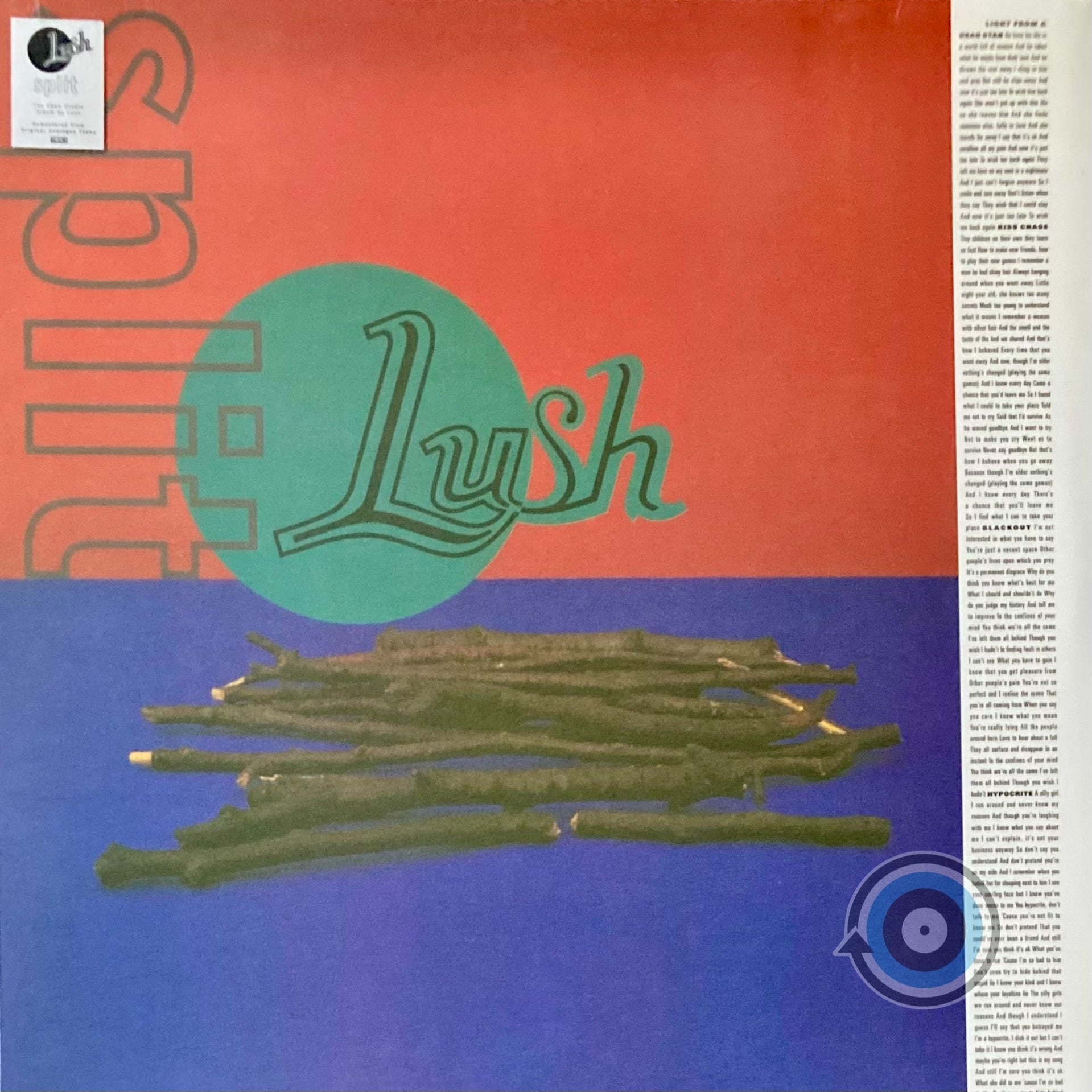 Lush – Split LP (Sealed) – Backspacer Records