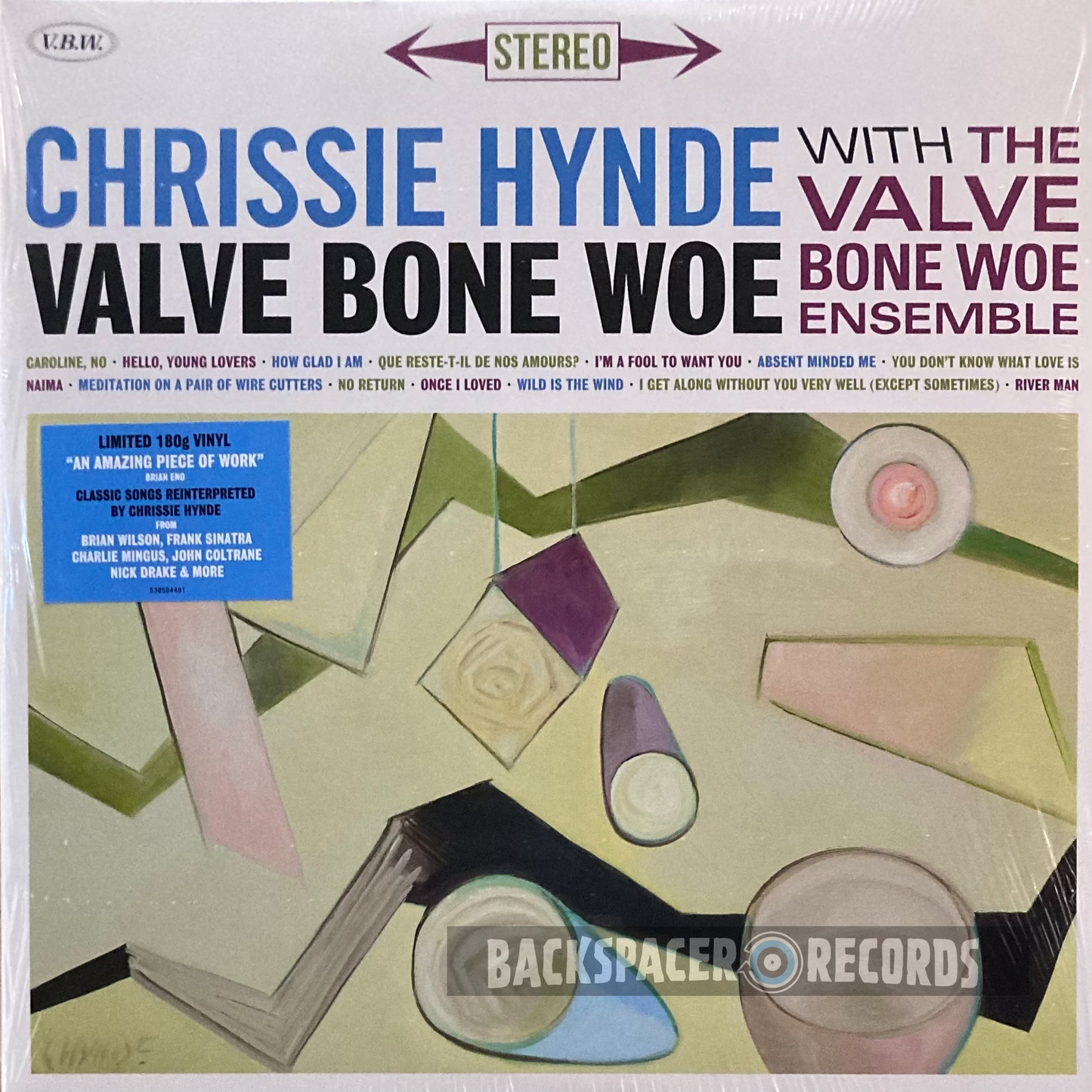 Chrissie Hynde With The Valve Bone Woe Ensemble ‎– Valve Bone Woe 2-LP (Sealed)