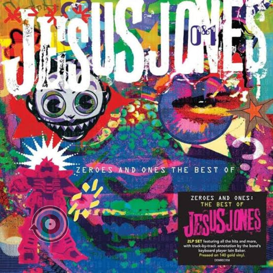 Jesus Jones – Zeroes And Ones - The Best Of 2-LP (Sealed)