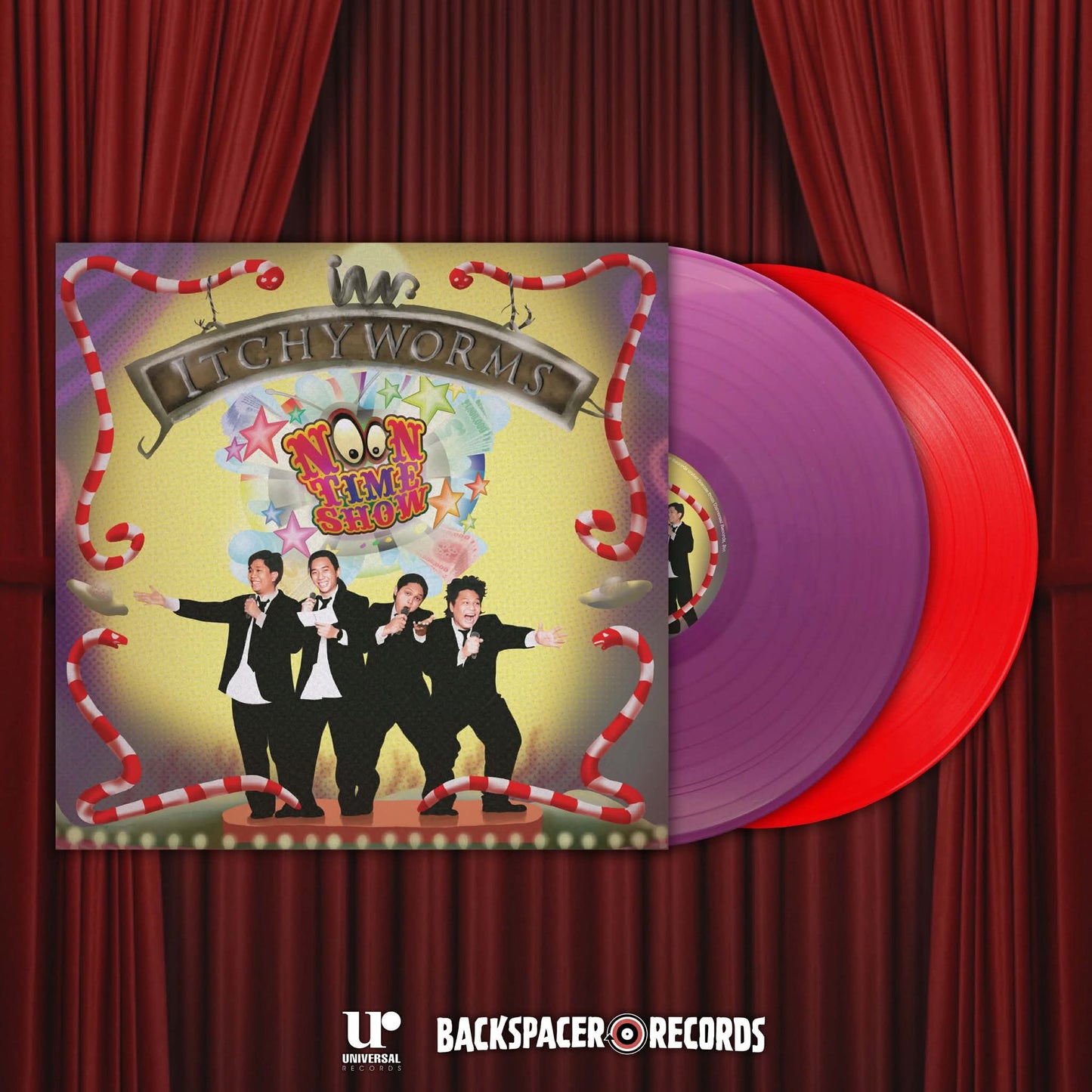 [PREORDER] The Itchyworms - Noon Time Show 2-LP (Backspacer Records)
