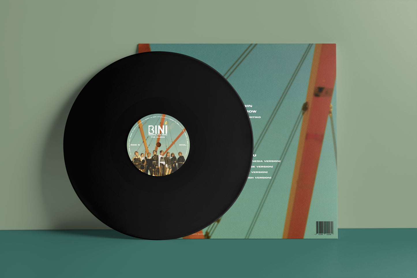 BINI - Born To Win Second Pressing LP (Backspacer Records)