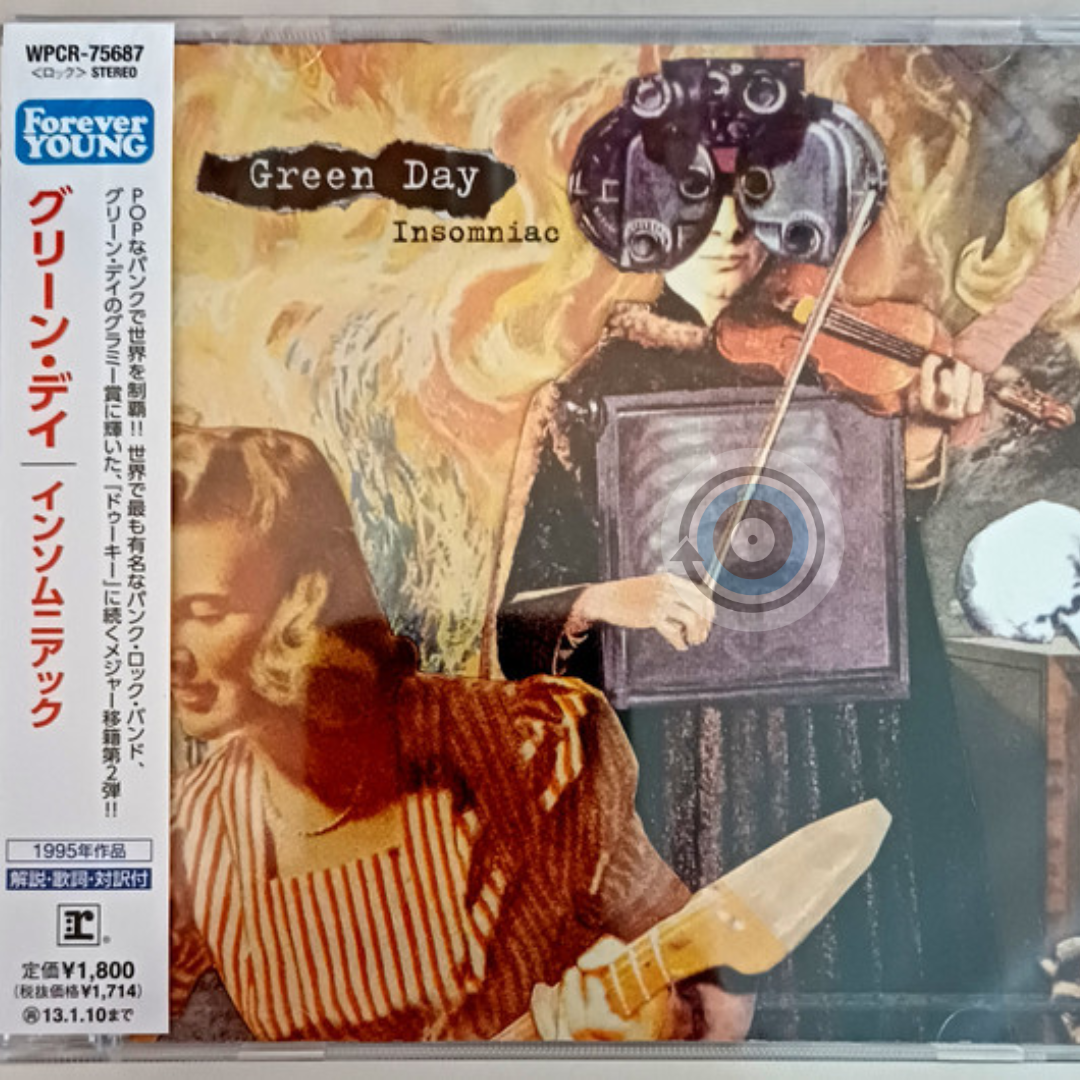 Green Day – Insomniac CD (Japan) (Sealed)