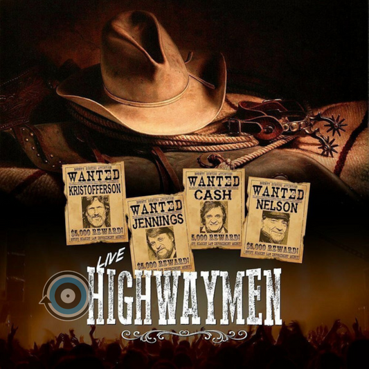 Kristofferson, Jennings, Cash, Nelson, The Highwaymen – Live Highwaymen