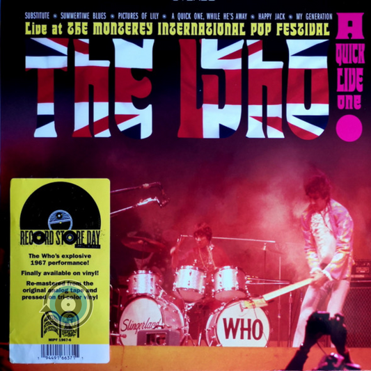 The Who – A Quick Live One (Live At The Monterey International Pop Festival) LP (Limited Edition)