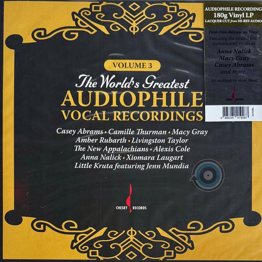 The World's Greatest Audiophile Vocal Recordings Vol 3 - Various Artists LP (Limited Edition)
