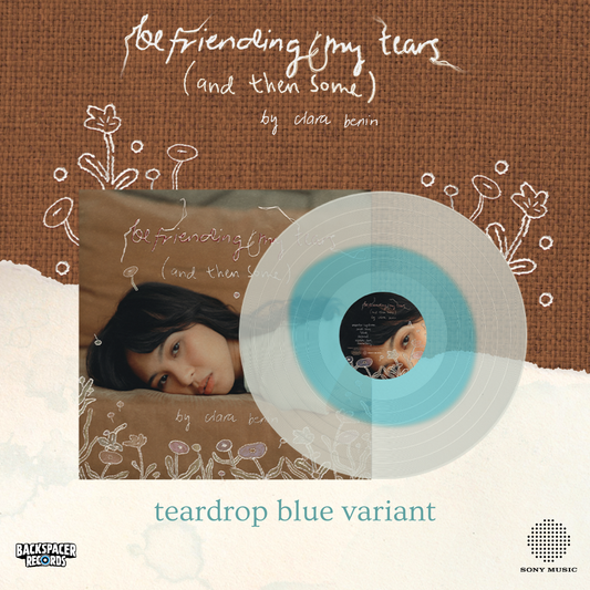 Clara Benin - befriending my tears (and then some) LP (Teardop Blue)