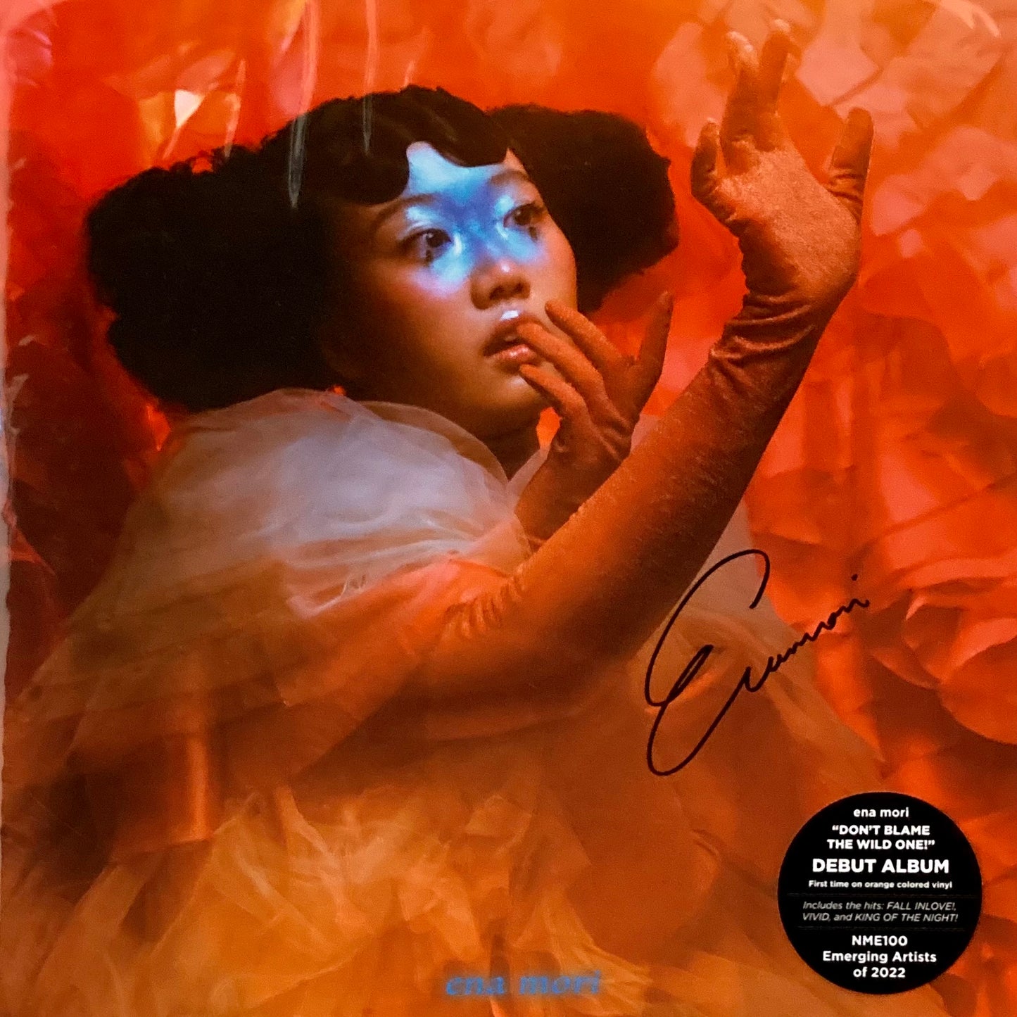 ena mori - DON'T BLAME THE WILD ONE! LP (SIGNED)