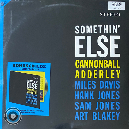 Cannonball Adderley – Somethin' Else LP (Sealed)