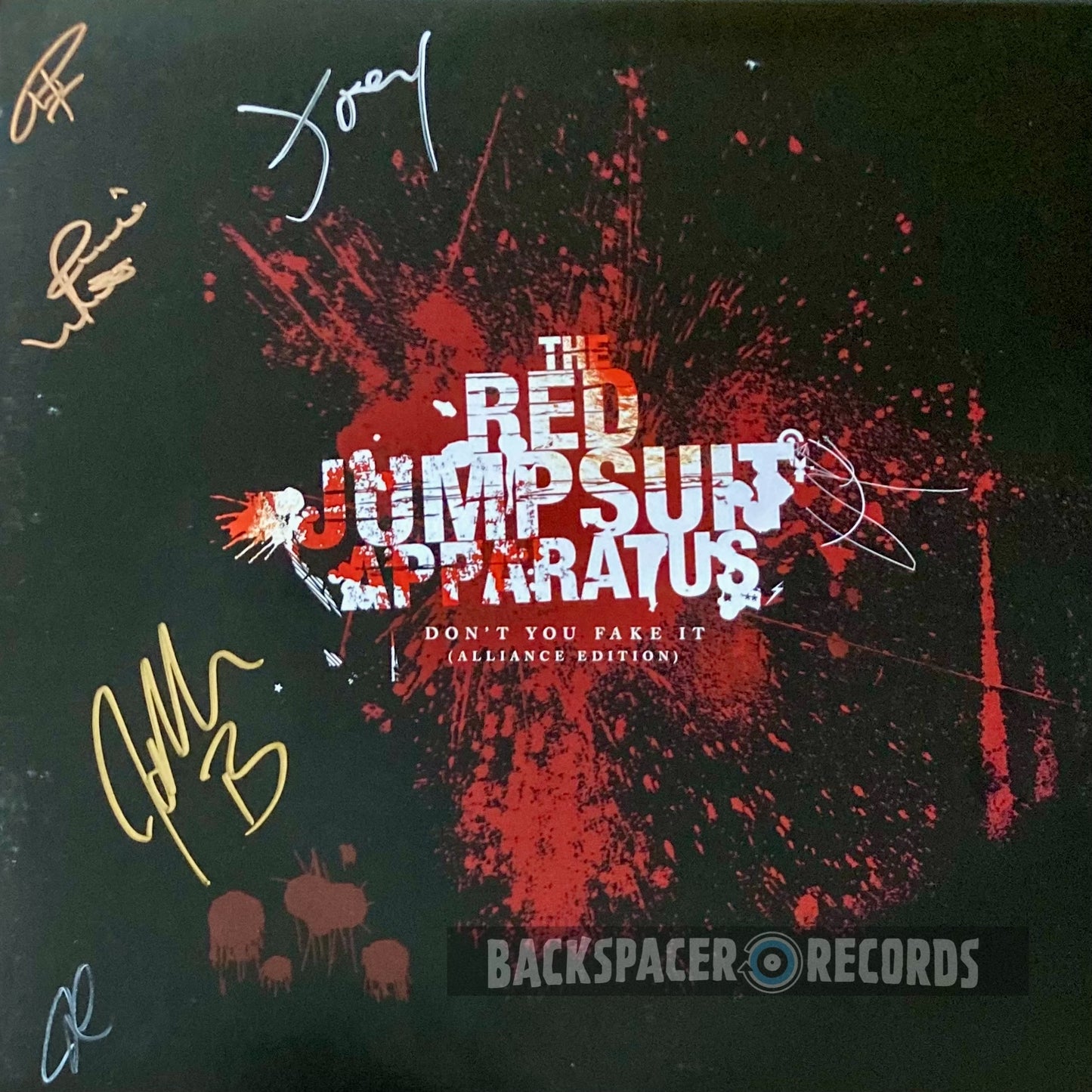 The Red Jumpsuit Apparatus – Don't You Fake It (Alliance Edition) LP (Signed)