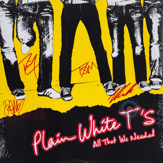 Plain White T's – All That We Needed LP (SIGNED)