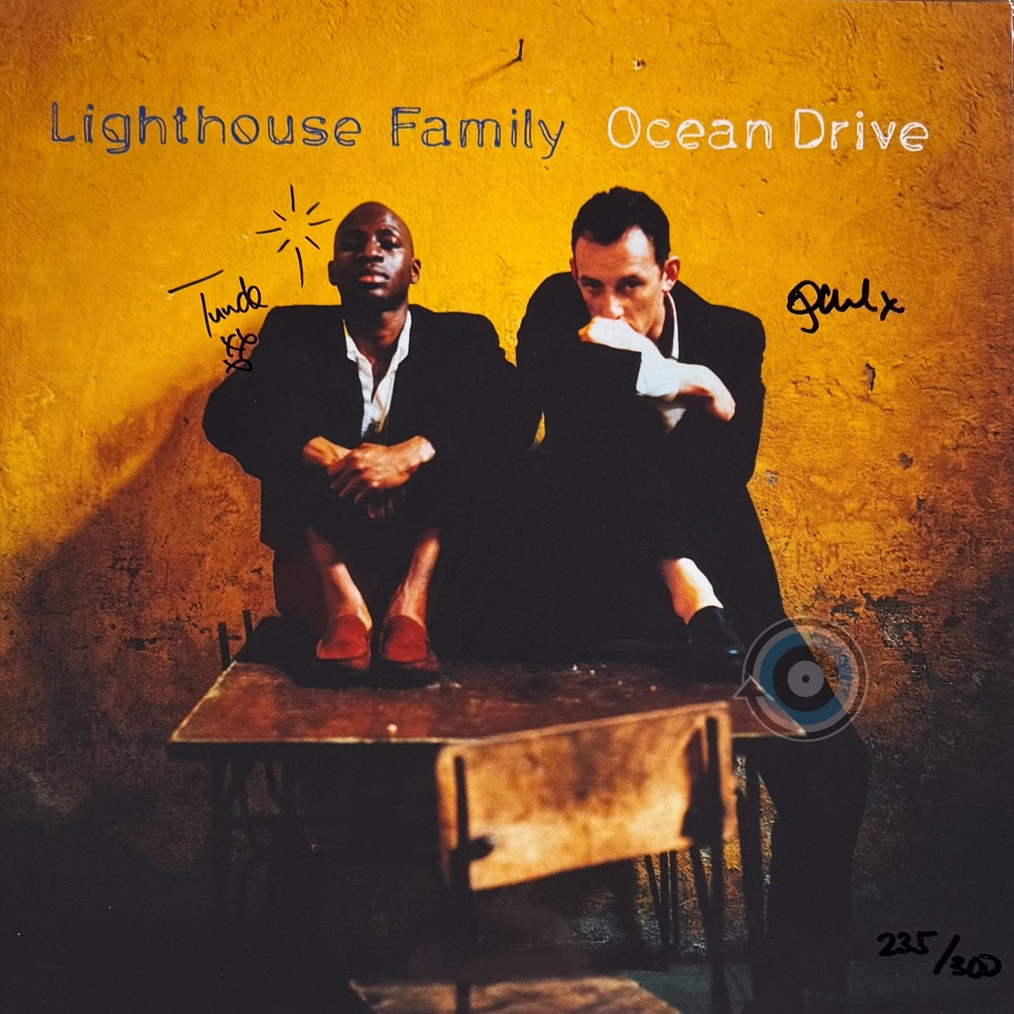 The Lighthouse Family - Ocean Drive LP (Signed Print)