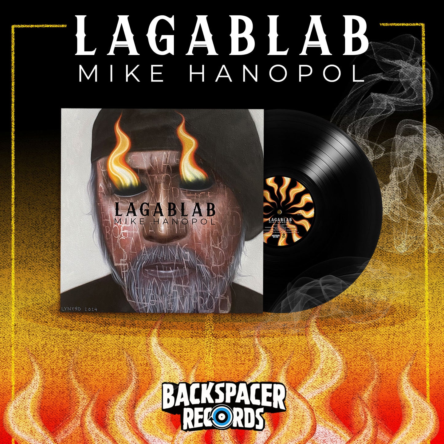 Mike Hanopol - Lagablab LP (Backspacer Records)