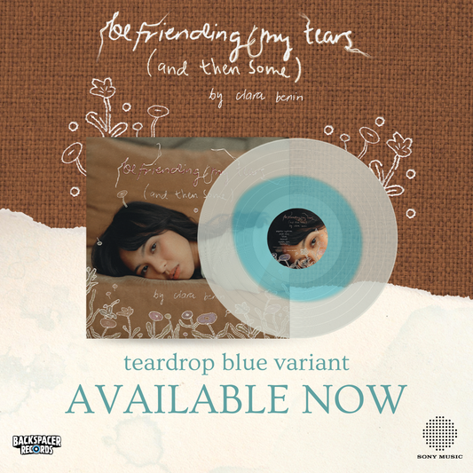 Clara Benin - befriending my tears (and then some) LP (Teardop Blue)