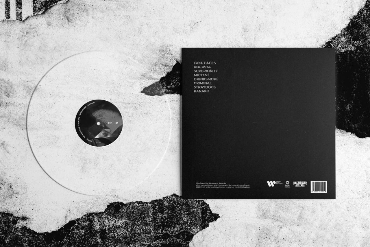 Limited Edition with Signed Postcard - FELIP - Fake Faces | COM•PLEX | Kanako LP (Warner Music Philippines)