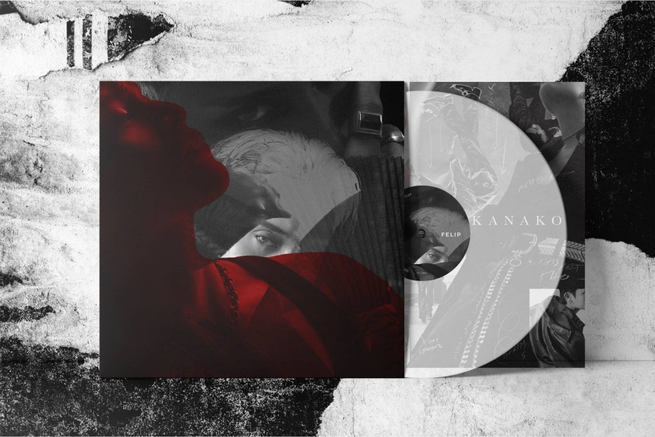 Limited Edition with Signed Postcard - FELIP - Fake Faces | COM•PLEX | Kanako LP (Warner Music Philippines)