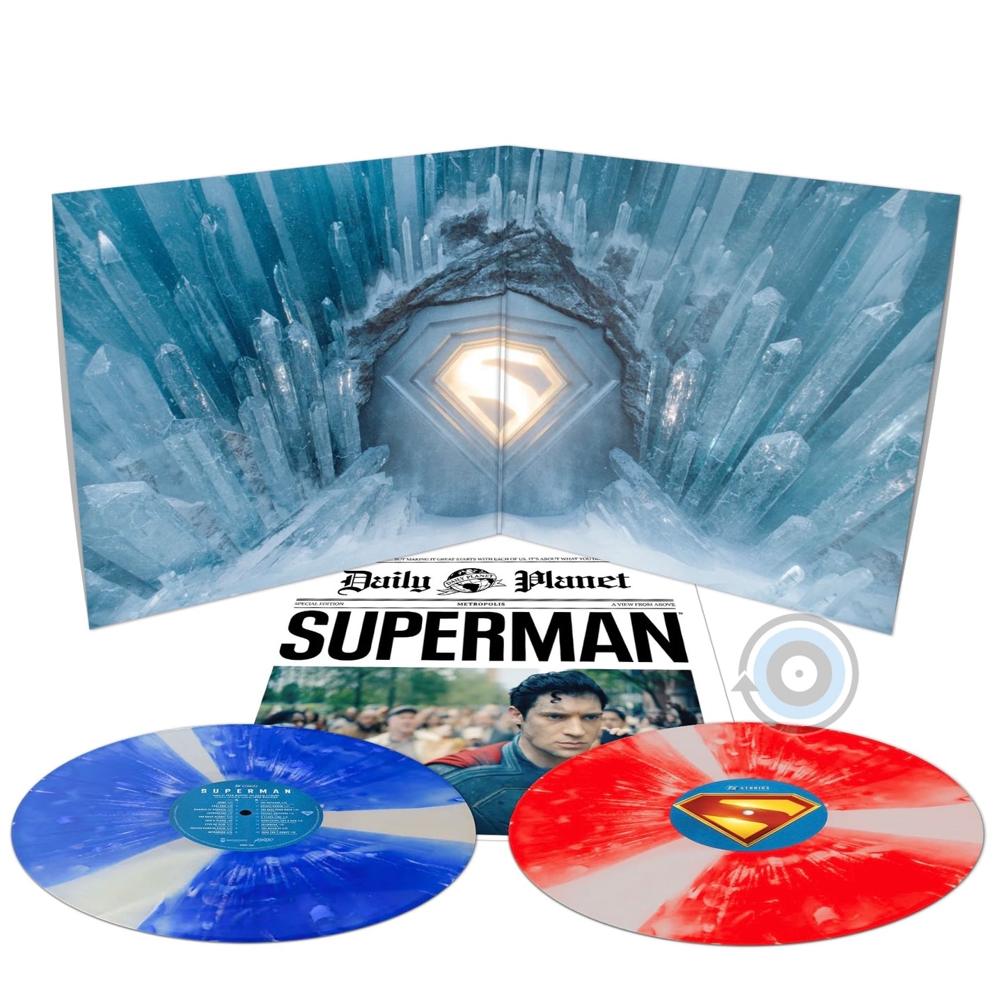 Superman: Original Motion Picture Soundtrack - John Murphy and David Fleming 2-LP (Limited Edition)