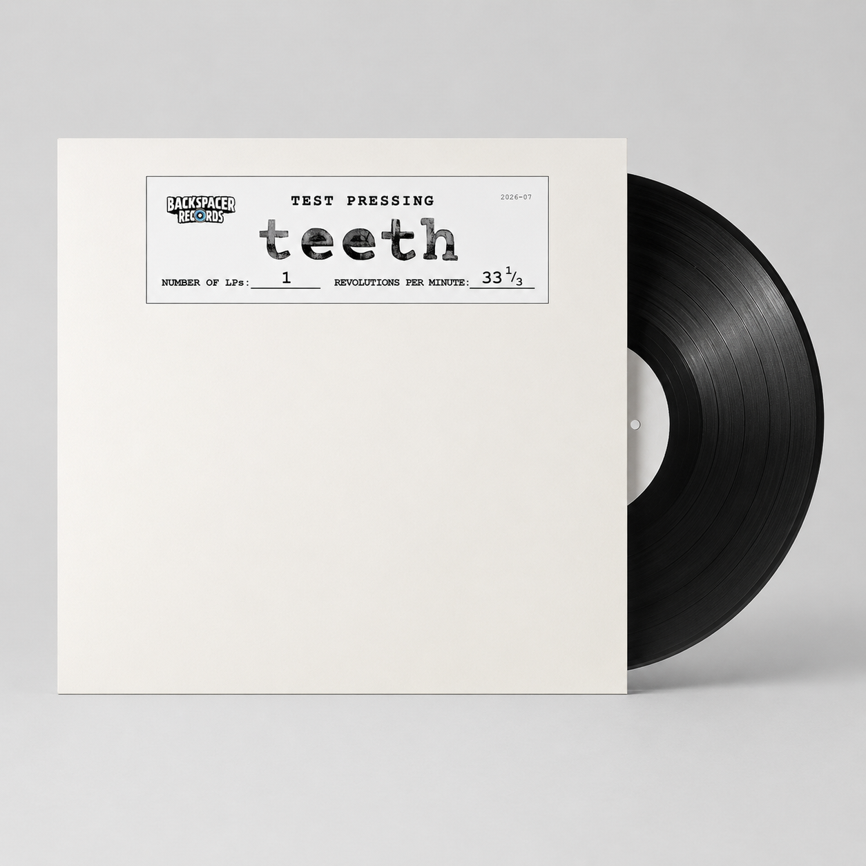 [PREORDER] Teeth - Teeth LP (Test Pressing)