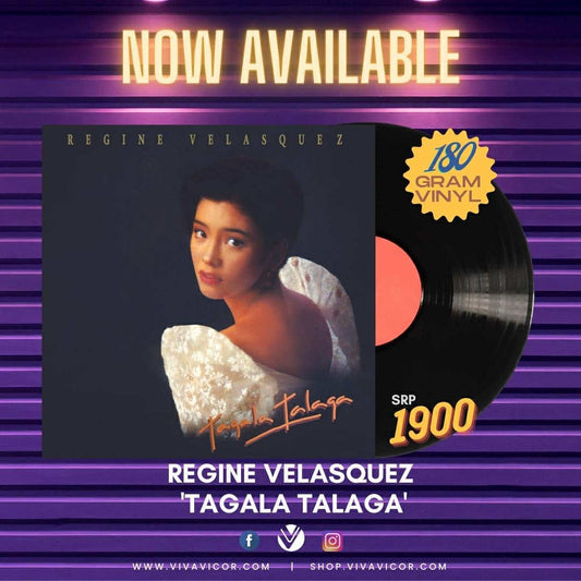 Regine Velasquez – Tagala Talaga LP (Vicor Reissue)