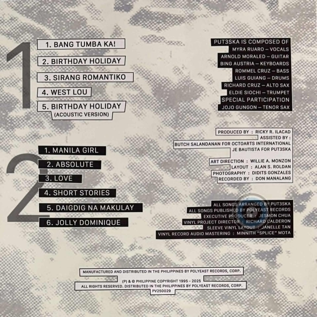 Put3ska - Put3ska LP (Polyeast Records)