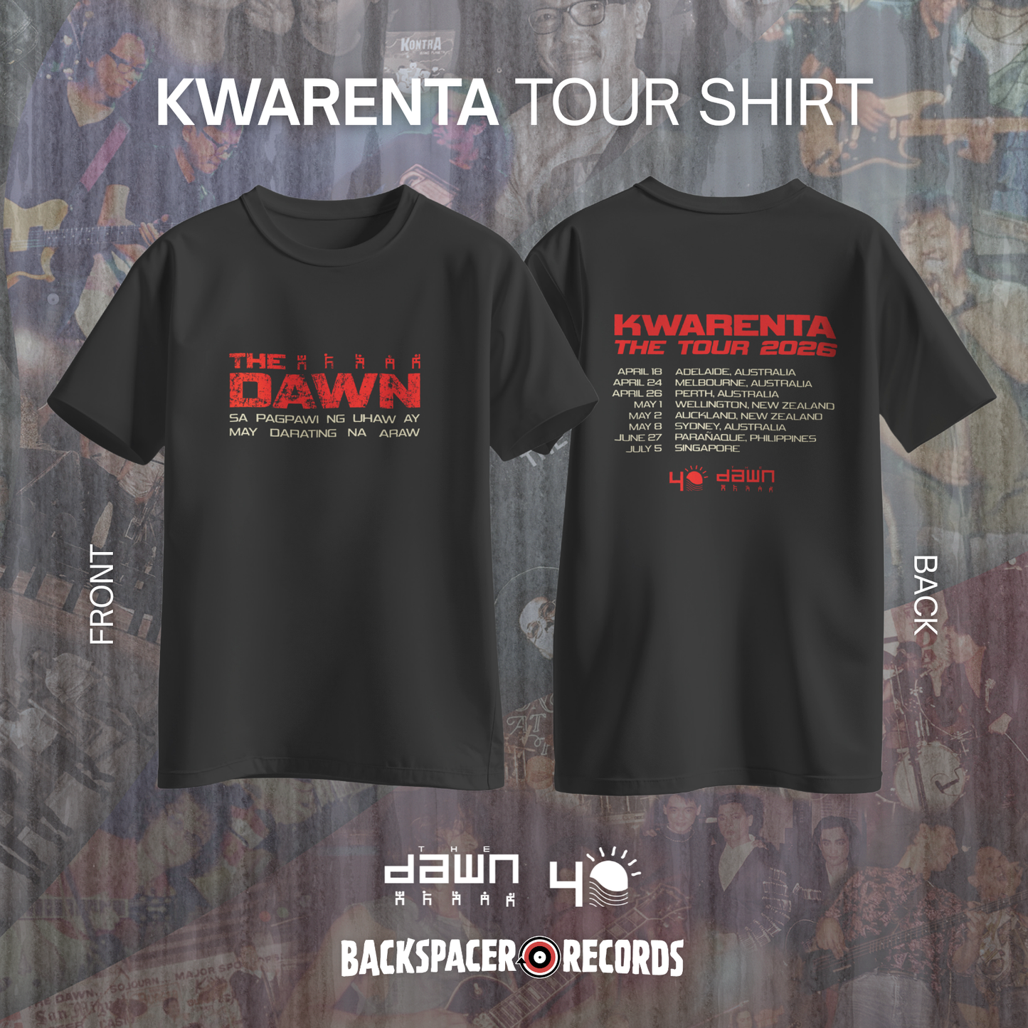 [PREORDER] The Dawn - KWARENTA Shirt