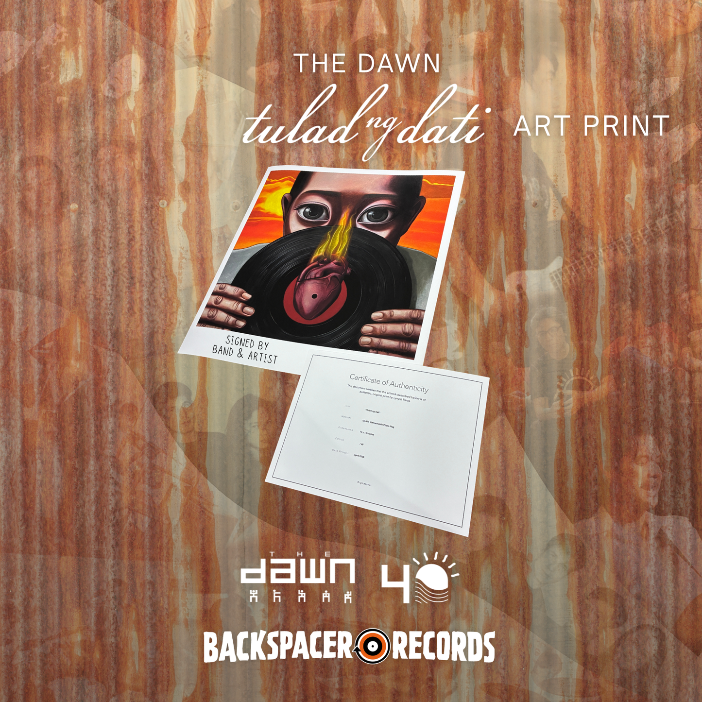 The Dawn - Tulad ng Dati Art Print