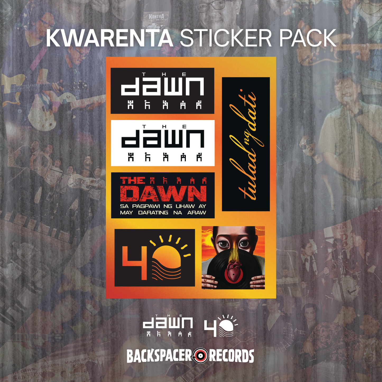 [PREORDER] The Dawn - KWARENTA Sticker Pack