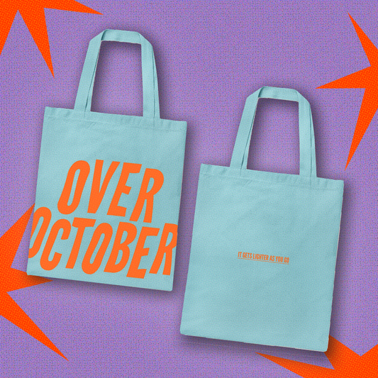 Over October Tote Bag