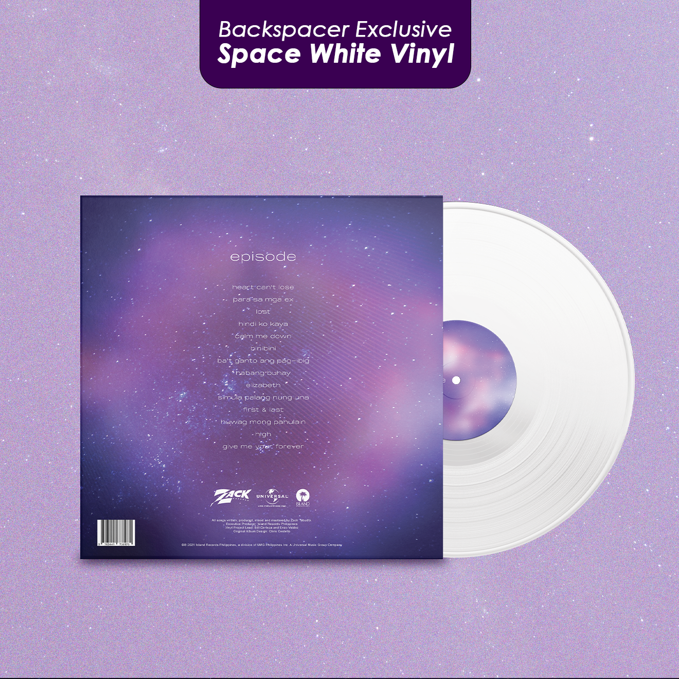 Zack Tabudlo – Episode LP (Limited Edition)