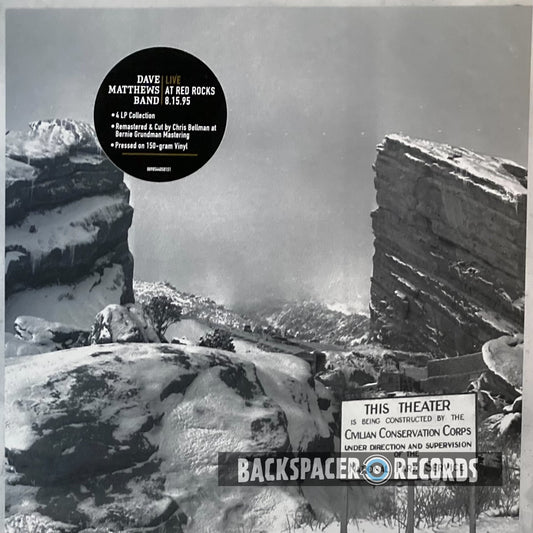 Dave Matthews Band – Live At Red Rocks 8.15.95 4-LP Boxset (Sealed)
