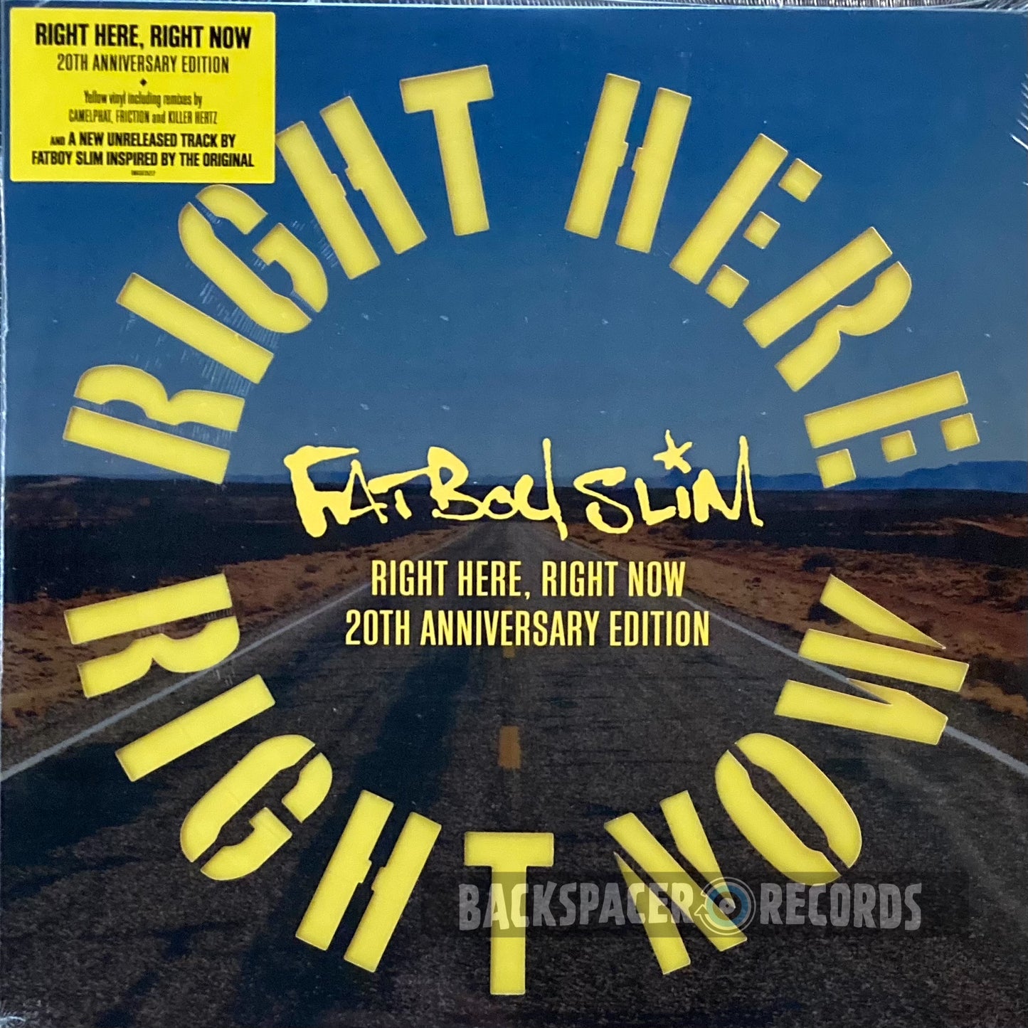 Fatboy Slim – Right Here Right Now (Limited Edition) LP (Sealed)
